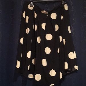 XL Black & White Polka Dot LuLaRoe Madison